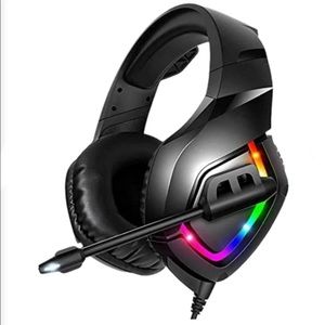 ONIKUMA K1-B RGB——Elite stereo gaming headset for PS4, Xbox, PC and Switch